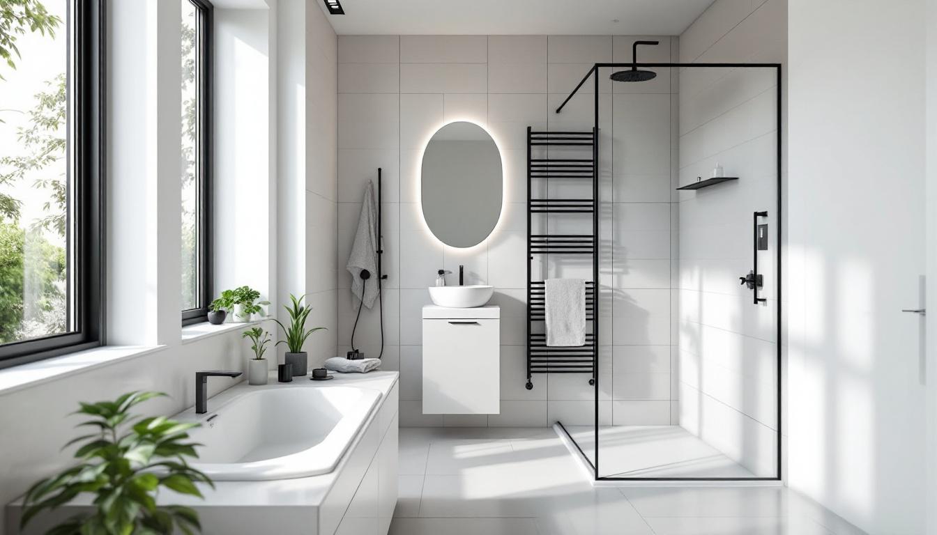 Salle de bain 7m2 plan : 12 aménagements astucieux