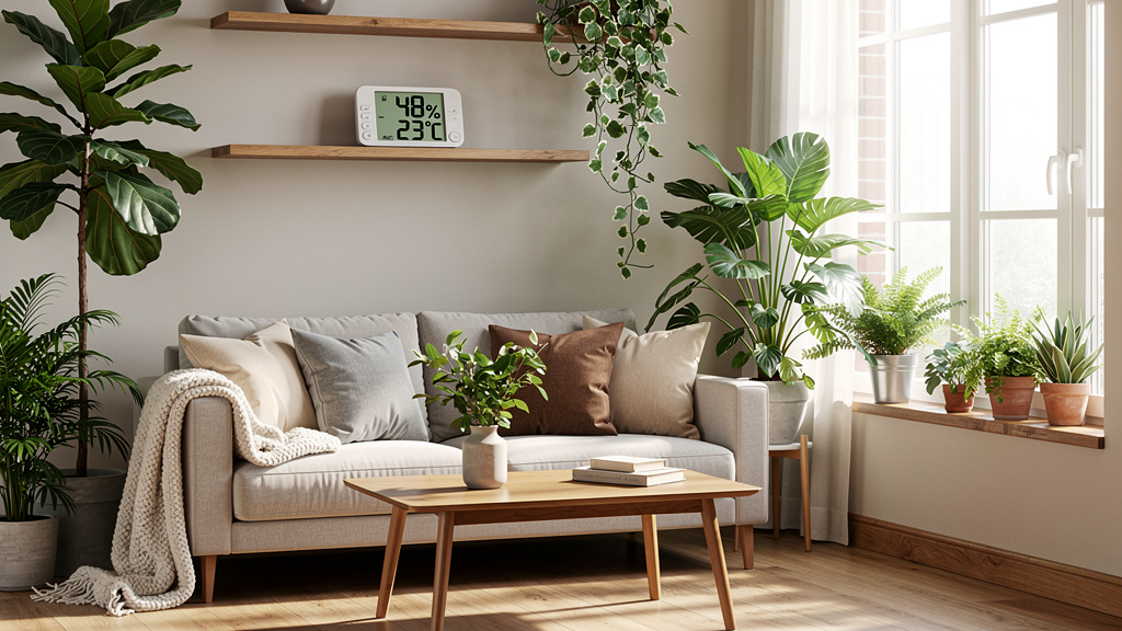 Maintenir l'humidité idéale maison en toute saison